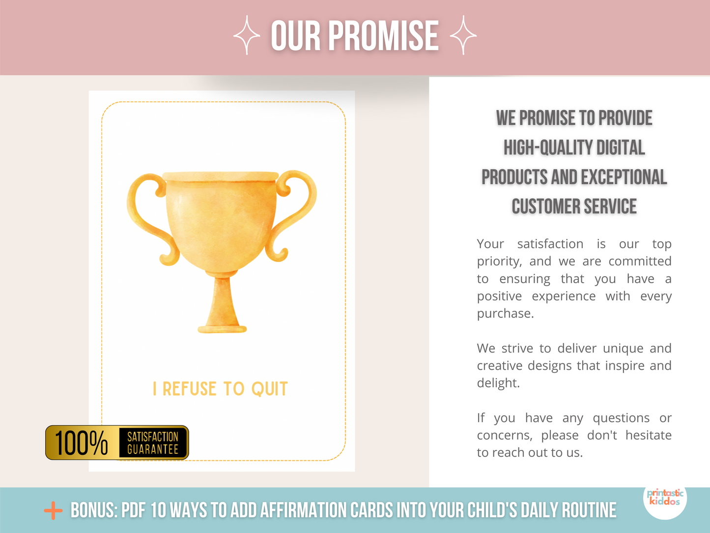 16 Printable Affirmation Cards for Kids