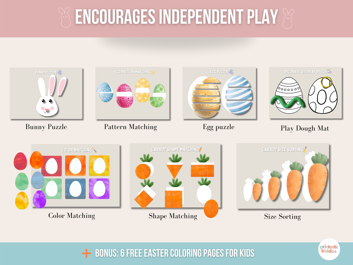 Easter Busy Book Printable for Toddlers – Fun & Educational Activities