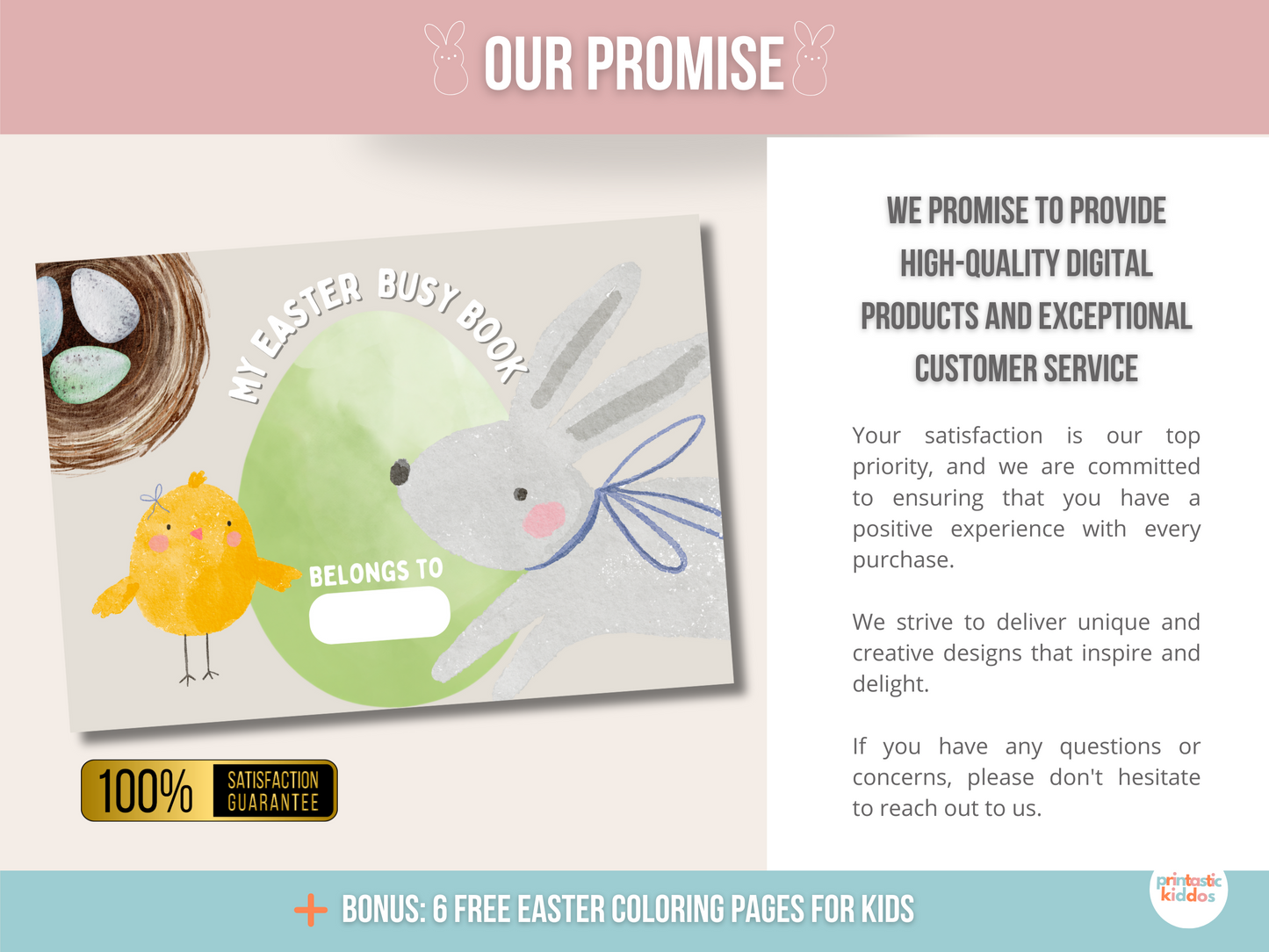 Easter Busy Book Printable for Toddlers – Fun & Educational Activities